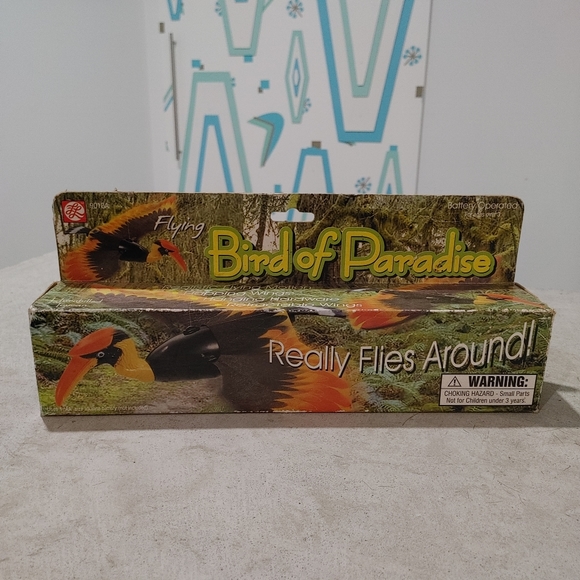 Vintage bird of paradise toy - Picture 1 of 5